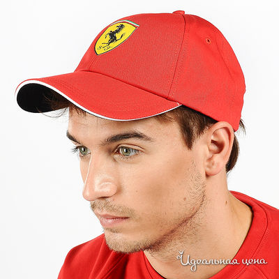 Кепка Ferrari, цвет цвет красный