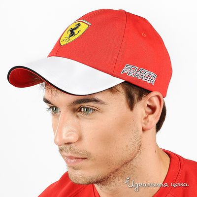 Кепка Ferrari, цвет цвет красный