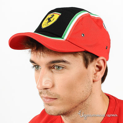 Кепка Ferrari, цвет цвет черный / красный