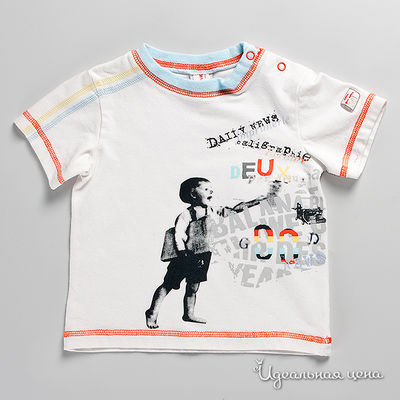 Футболка Deux par Deux, цвет цвет бежевый