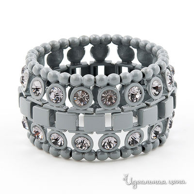 Браслет This is who i am, цвет цвет серый