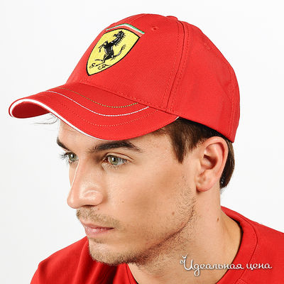 Кепка Ferrari, цвет цвет красный