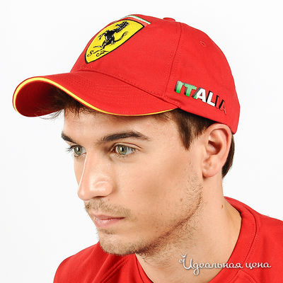 Кепка Ferrari, цвет цвет красный