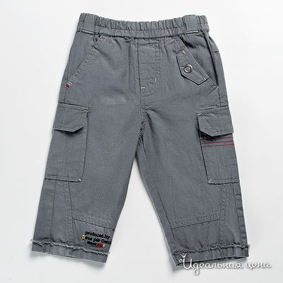 Брюки Deux par Deux, цвет цвет серый