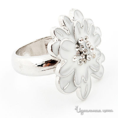 Кольцо This is who i am, цвет цвет белый