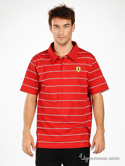 Поло Ferrari, цвет цвет красный