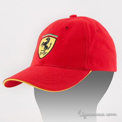 Кепка Ferrari, цвет цвет красный