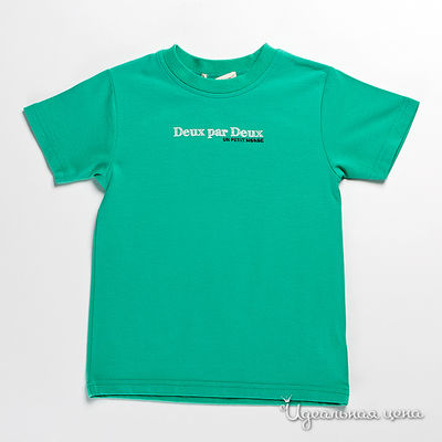 Футболка Deux par Deux, цвет цвет зеленый