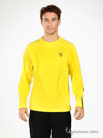 Футболка Ferrari, цвет цвет желтый