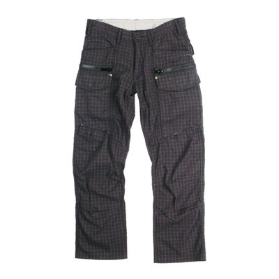 Брюки Young Reporter, цвет принт клетка