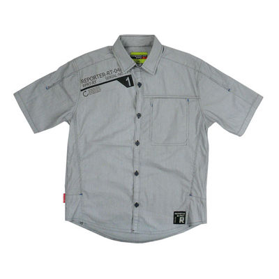 Рубашка Young Reporter для мальчика, цвет серый, рост 146-170 см