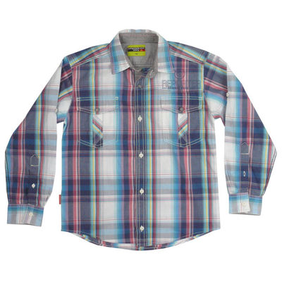 рубашка Young Reporter, цвет принт клетка