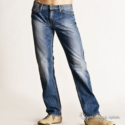 Джинсы GAS, цвет цвет синий