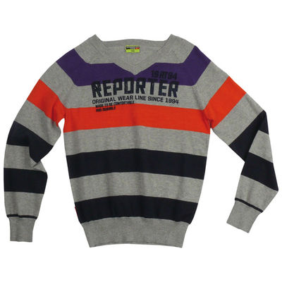 Свитер Young Reporter, цвет цвет серый