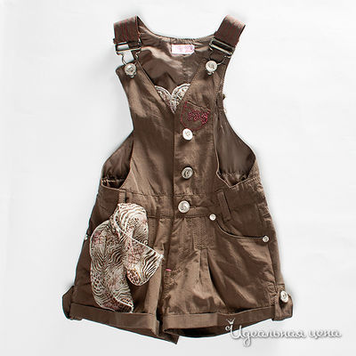 Комбинезон Fun&Fun girl, цвет цвет хаки