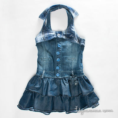 Сарафан Fun&Fun girl, цвет цвет голубой