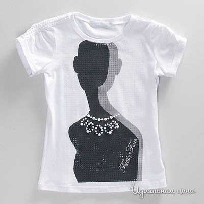 Футболка Fun&Fun girl, цвет цвет белый