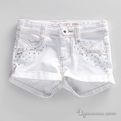 Шорты Fun&Fun girl, цвет цвет белый