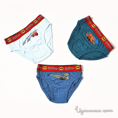 Трусы Cartoon Brands, цвет цвет белый / голубой / морская волна