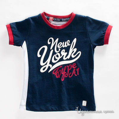 Футболка Fun&Fun girl, цвет цвет синий