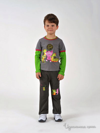 Кофта Cartoon Brands, цвет цвет серый / зеленый
