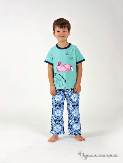 Пижама Cartoon Brands, цвет цвет голубой