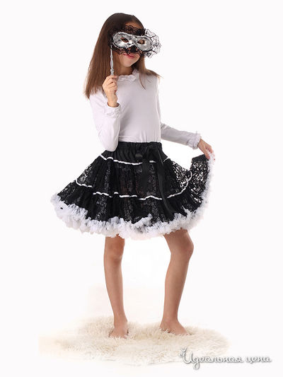 Юбка Cartoon Brands, цвет цвет белый / черный