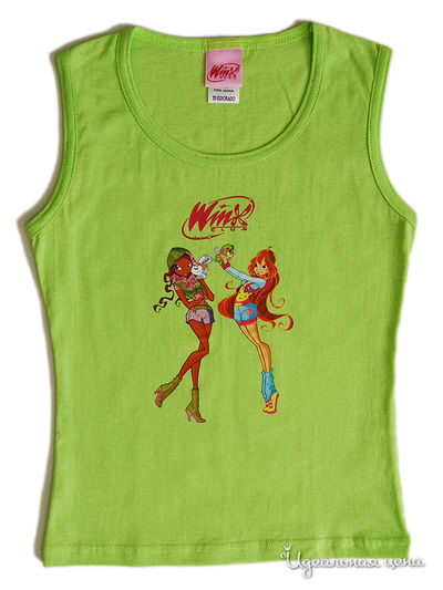 Майка Cartoon Brands, цвет цвет зеленый