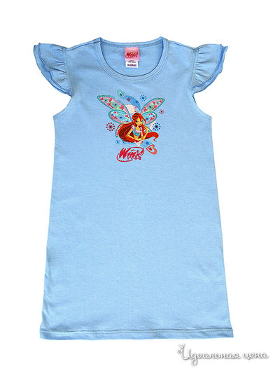 Ночная сорочка Cartoon brands &quot;WINX&quot; для девочки, цвет голубой