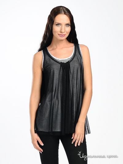 Топ Argent, цвет цвет белый / черный