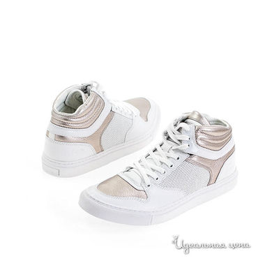 Кроссовки UGG, цвет цвет белый, металлик