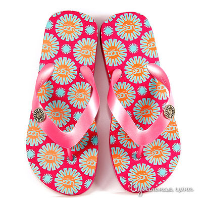 Вьетнамки UGG, цвет цвет фуксия