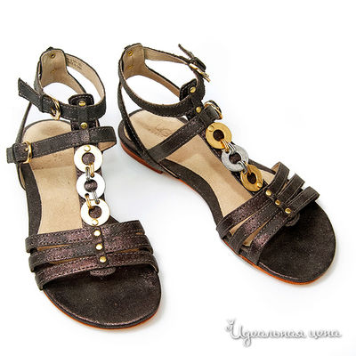 Сандалии UGG, цвет цвет шоколадный