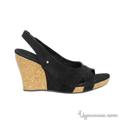 Босоножки UGG, цвет цвет черный