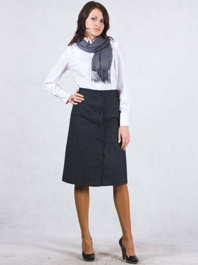 Юбка Bizzaro, цвет цвет темно-серый