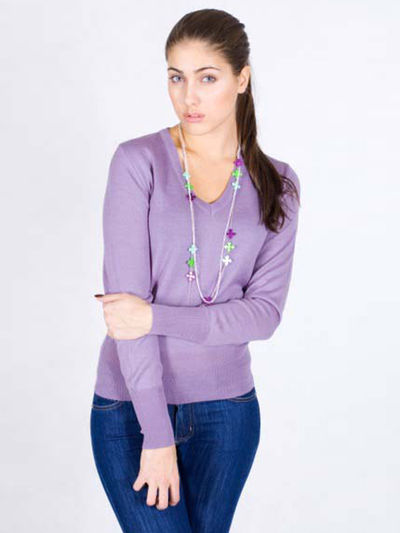 Джемпер Bizzaro, цвет цвет сиреневый