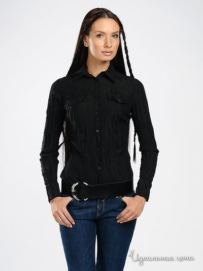 рубашка GAS, цвет цвет черный