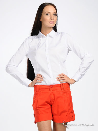 рубашка GAS, цвет цвет белый