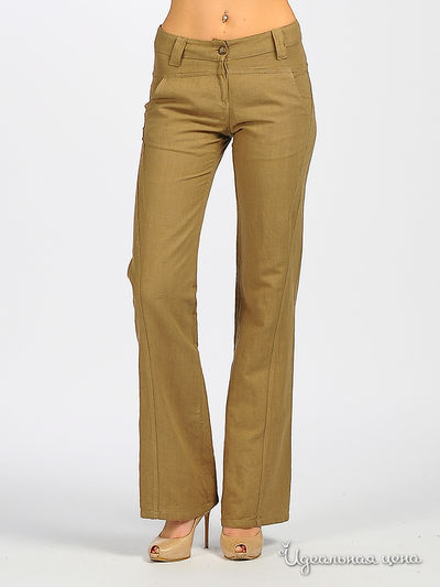 Брюки Kartika, цвет цвет коричневый