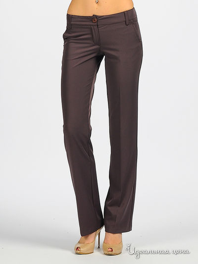 Брюки Kartika, цвет цвет коричневый