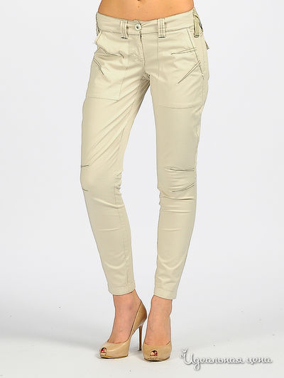 Брюки Kartika, цвет цвет бежевый