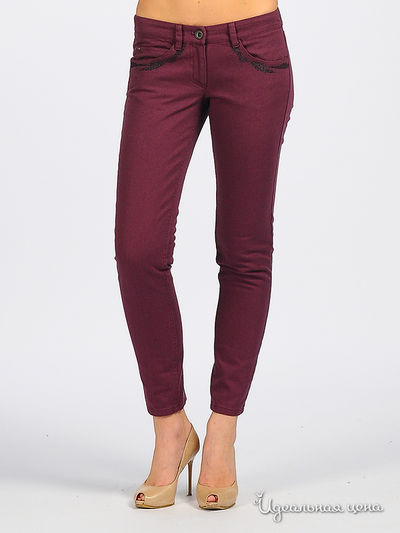 Джинсы Kartika, цвет цвет бордовый
