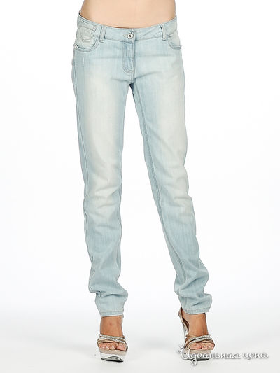 Брюки Blugirl Folies, цвет цвет голубой