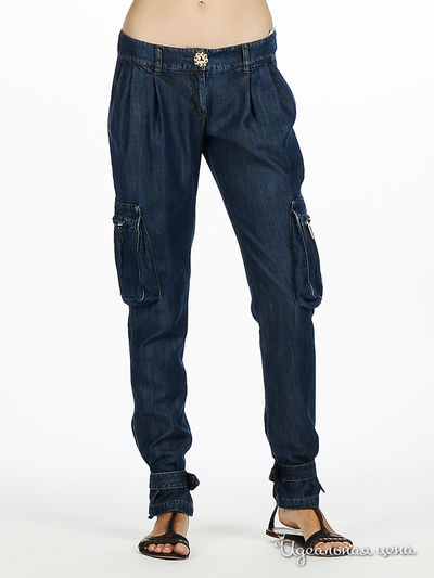 Брюки Blugirl Folies, цвет цвет темно-синий