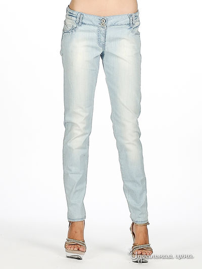 Брюки Blugirl Folies, цвет цвет голубой