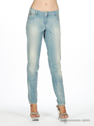 Брюки Blugirl Folies, цвет цвет голубой