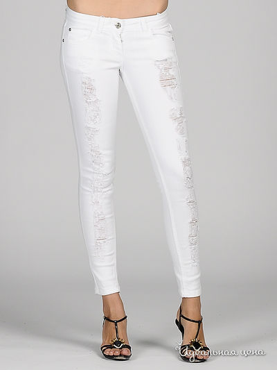 Брюки Blugirl Folies, цвет цвет белый