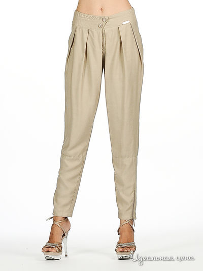 Брюки Blugirl Folies, цвет цвет бежевый