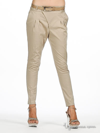 Брюки Blugirl Folies, цвет цвет бежевый