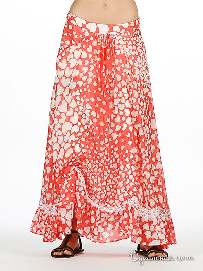 Юбка Blugirl Folies, цвет цвет красный / белый